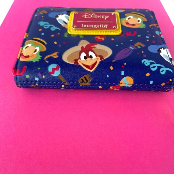 *Sold Loungefly Three Caballeros Donald Wallet - Picture 3 of 10